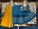 Embroidered Silk Lehenga With Blouse And Contrast Dupatta-ISKWNAV04058727