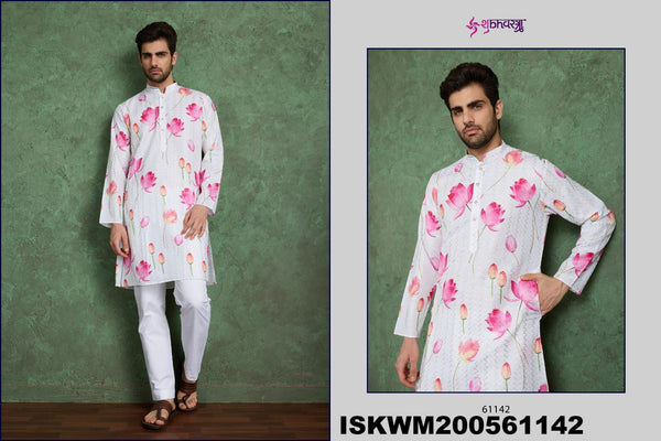Embroidered Rayon Kurta-ISKWM200561141/61142/61143/61144/61145/61146