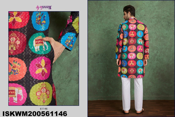 Embroidered Rayon Kurta-ISKWM200561141/61142/61143/61144/61145/61146