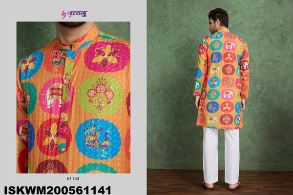 Embroidered Rayon Kurta-ISKWM200561141/61142/61143/61144/61145/61146