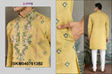 Men's Embroidered Viscose silk Kurta-ISKM040761351/52/53/54/55/56