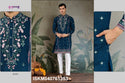 Men's Embroidered Viscose silk Kurta-ISKM040761351/52/53/54/55/56
