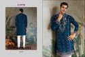 Men's Embroidered Viscose silk Kurta-ISKM040761351/52/53/54/55/56
