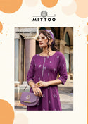 Printed Rayon Kurti With Palazzo-ISKWKU06077757