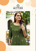 Printed Rayon Kurti With Palazzo-ISKWKU06077757