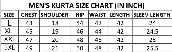 Men's Digital Printed Cotton Schiffli Kurta With Cotton Pajama-ISKM04075422