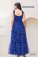 Digital Printed Georgette Dress-ISKWDR080726006