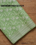 Chikankari Organza Saree With Blouse-ISKWSR160723121
