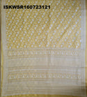 Chikankari Organza Saree With Blouse-ISKWSR160723121