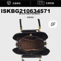 Imported Leather Sling Handbag-ISKBG210634571