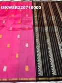 Kanchipuram Handloom Silk Saree With Blouse-ISKWSR220710000