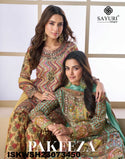 Printed Viscose Crepe Silk Kurti With Sharara And Dupatta-ISKWSH23073450