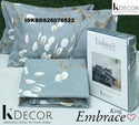 Embrace Cotton King Size Bedsheet Set-ISKBDS26076522
