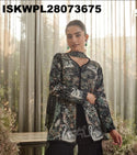 Georgette Palazzo With Top And Embroidered Necklace Dupatta-ISKWPL28073675