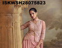 Embroidered Net Kurti With Viscose Shimmer Sharara And Net Dupatta-ISKWSH28075823
