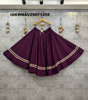 Sequined Rayon Cotton Lehenga With Blouse-ISKWNAV29071255