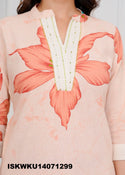 Printed Cotton Kurti With Pant-ISKWKU14071299