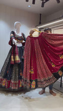 Printed Cotton Lehenga With Blouse And Gaji Silk Dupatta-ISKWNAV26062430
