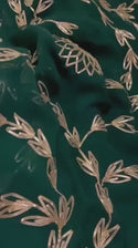 Sequined Chiffon Saree With Blouse-ISKWSR170723123