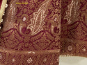 Banarasi Lehenga With Blouse And Contrast Gaji Silk Dupatta-ISKWNAV18023180