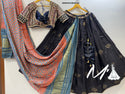 Banarasi Lehenga With Blouse And Contrast Gaji Silk Dupatta-ISKWNAV18023181