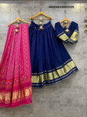 Modal Silk Lehenga With Blouse And Digital Printed Gaji Silk Dupatta-ISKWNAV20023195