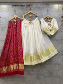 Modal Silk Lehenga With Blouse And Digital Printed Gaji Silk Dupatta-ISKWNAV20023195