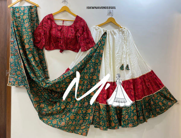 Buy KET Cotton LEHENGA at Rs. 1700 online from Fab Funda Designer Lehenga :  1320NBL